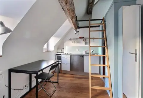 Studio rental in Paris, Rue Férou