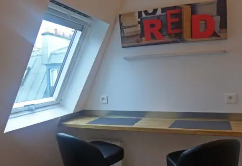 Studio rental in Paris, Rue de Rennes