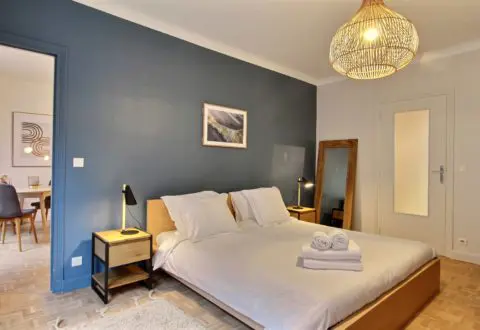 2 bedrooms apartment rental in Paris, Rue de Fleurus