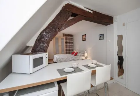 Studio rental in Paris, Rue de Richelieu
