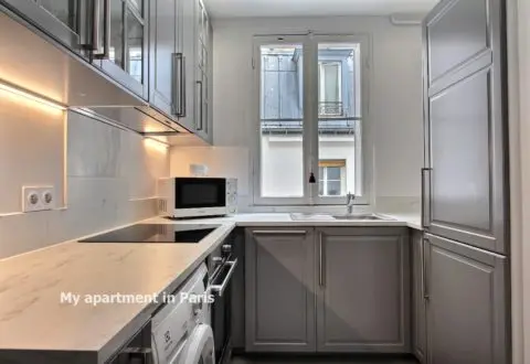 1 bedroom apartment rental in Paris, Rue Saint-Romain