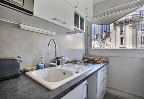 1 bedroom apartment rental in Paris, Rue Larochelle