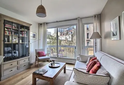 Appartement meublé 2 pièces à Paris 14e, Rue Larochelle