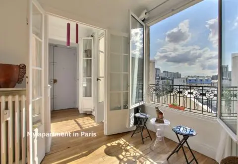 Location appartement 2 pièces à Paris, Rue Pérignon