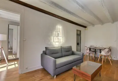 Furnished apartment 1&nbsp;bedroom in Paris 15th, Rue de Sèvres