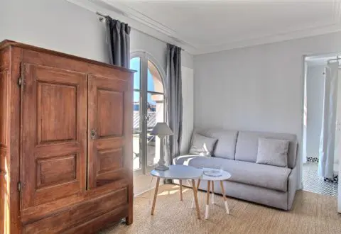 Studio rental in Paris, Rue Jacob