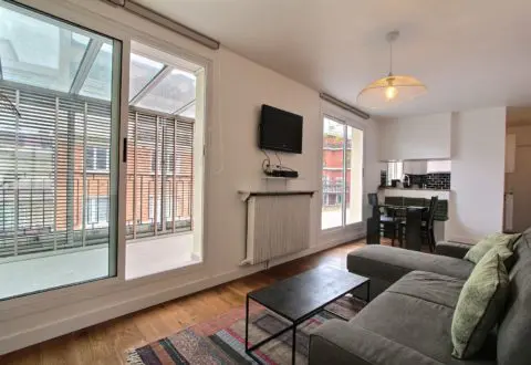 Appartement meublé 2 pièces à Paris 15e, Rue Olivier de Serres