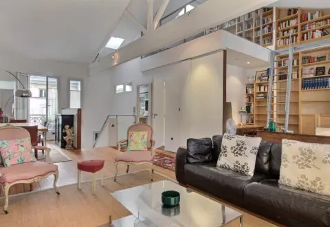 Appartement meublé 4 pièces à Paris 15e, Rue de l'Amiral Roussin