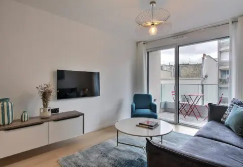 Appartement meublé 2 pièces à Paris 15e, Rue de Lourmel