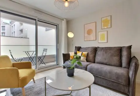 Appartement meublé 2 pièces à Paris 15e, Rue de Lourmel