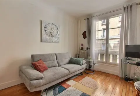 Appartement meublé 2 pièces à Paris 15e, Rue Saint-Lambert