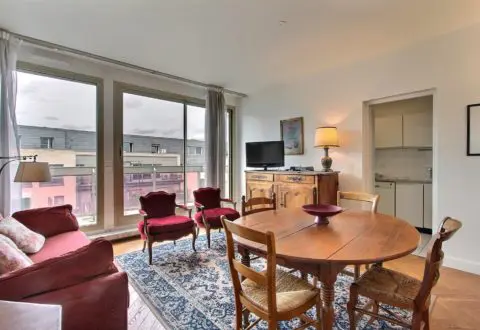 Furnished apartment 1 bedroom in Paris 6th, Rue de Sèvres