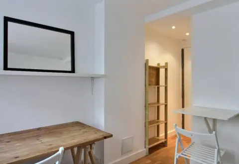 Studio meublé à Paris, Rue de la Chaise