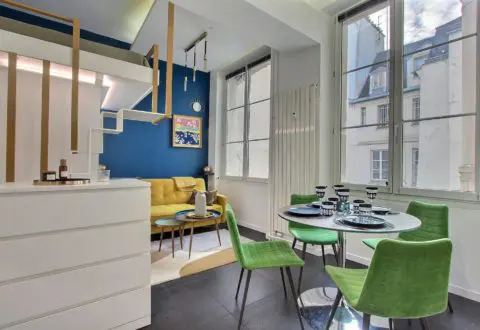 Appartement meublé Studio à Paris 6e, Quai des Grands Augustins