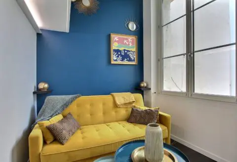 Studio rental in Paris, Quai des Grands Augustins