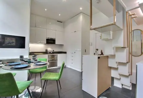 Studio rental in Paris, Quai des Grands Augustins