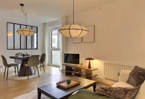Furnished apartment 1&nbsp;bedroom in Paris 2nd, Rue de Richelieu