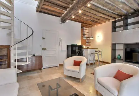 1&nbsp;bedroom apartment rental in Paris, Rue des Quatre Vents