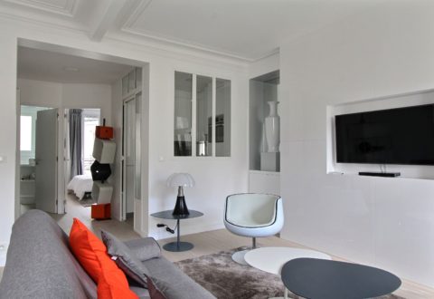 1 bedroom apartment rental in Paris, Rue de Monttessuy