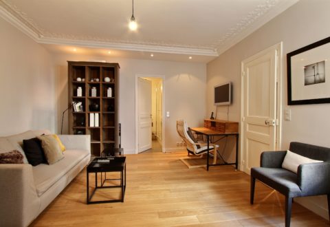 Furnished apartment 1 bedroom in Paris 2nd, Rue Saint-Augustin