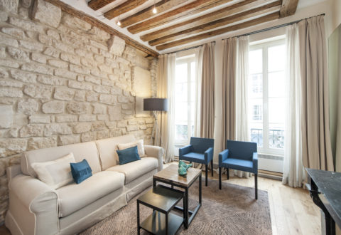 1 bedroom apartment rental in Paris, Rue Bailleul