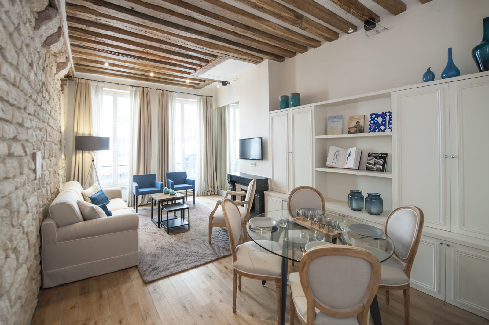 1 bedroom apartment rental in Paris, Rue Bailleul