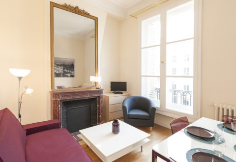Furnished apartment 1 bedroom in Paris 1st, Avenue de l'Opéra