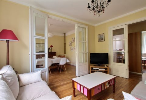 Furnished apartment 2 bedrooms in Paris 14th, Rue Marie-Davy