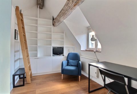 Furnished apartment Studio in Paris 6th, Rue Férou