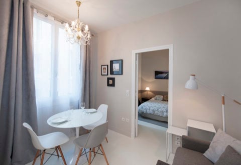 Furnished apartment 1 bedroom in Paris 3th, Rue du Roi Doré