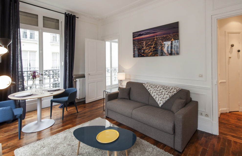 Appartements 2 pièces meublés à louer à Paris