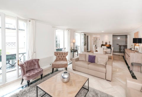 Furnished apartment 2 bedrooms in Paris 8th, Rue Tronchet