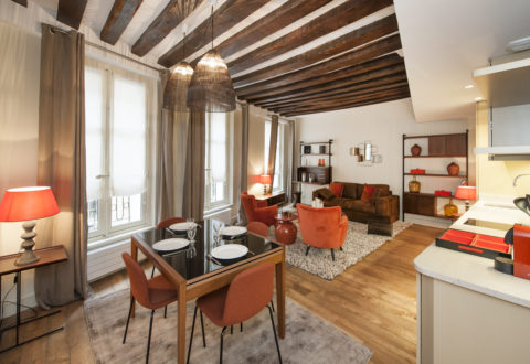 Appartement meublé 2 pièces à Paris 6e, Rue Mazarine