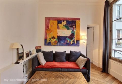 Location appartement 2 pièces à Paris, Rue Malebranche
