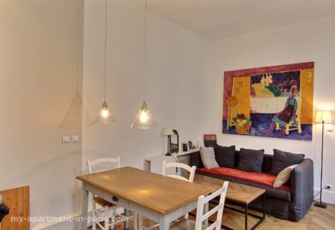 1 bedroom apartment rental in Paris, Rue Malebranche