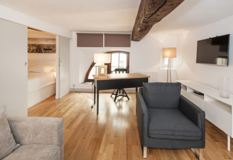 1 bedroom apartment rental in Paris, Rue Poulletier