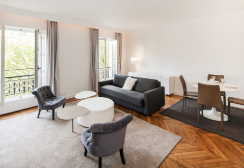 Furnished apartment 1 bedroom in Paris 14th, Boulevard du Montparnasse