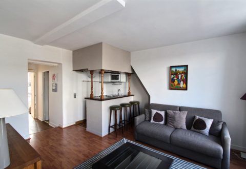 1 bedroom apartment rental in Paris, Rue du Départ