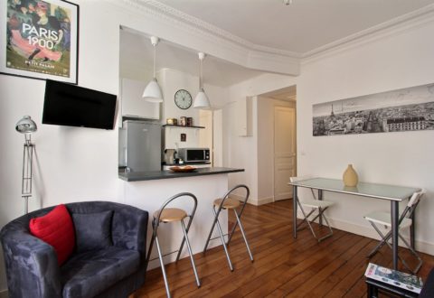 1 bedroom apartment rental in Paris, Avenue du Général Leclerc
