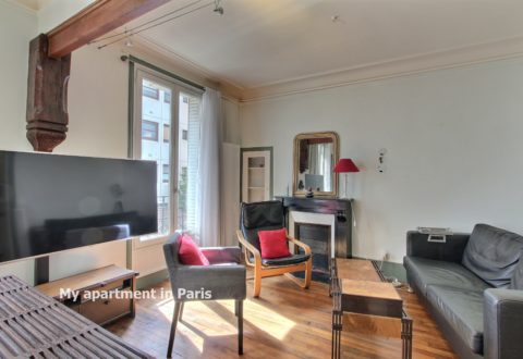 Furnished apartment 1 bedroom in Paris 15th, Rue de Dantzig