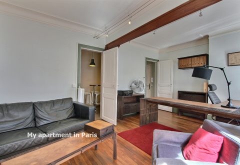 1 bedroom apartment rental in Paris, Rue de Dantzig