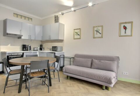 Furnished apartment Studio in Paris 5th, Rue Guy de la Brosse