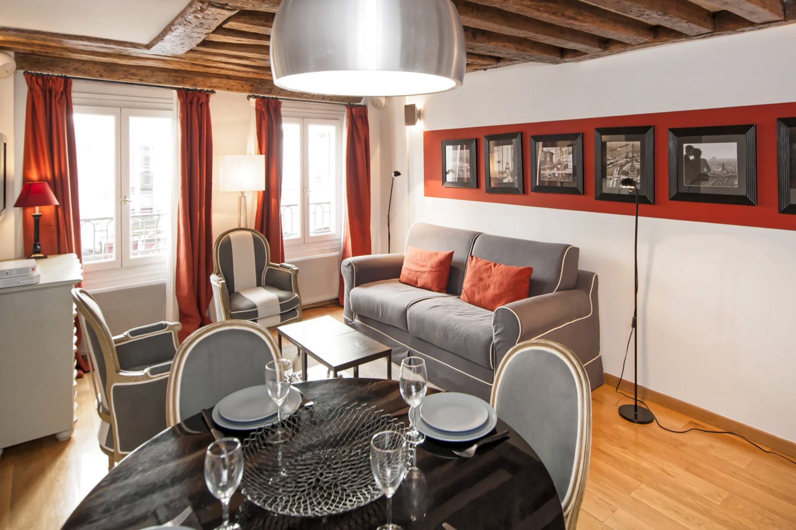 Location appartement 2 pièces à Paris, Rue Saint Honoré