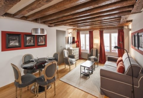 Location appartement 2 pièces à Paris, Rue Saint Honoré