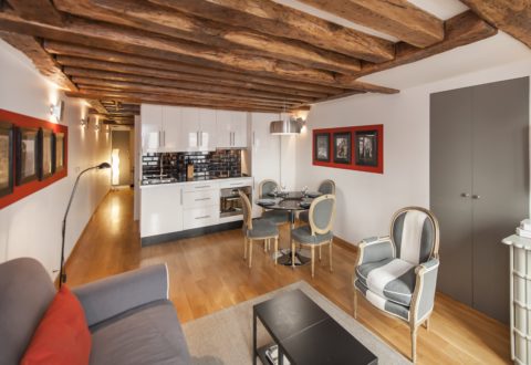 1 bedroom apartment rental in Paris, Rue Saint Honoré