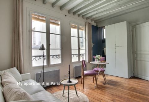 Studio rental in Paris, Rue Saint-Sulpice