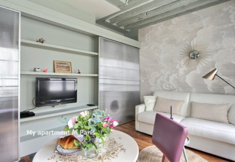 Studio rental in Paris, Rue Saint-Sulpice