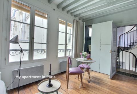 Studio rental in Paris, Rue Saint-Sulpice