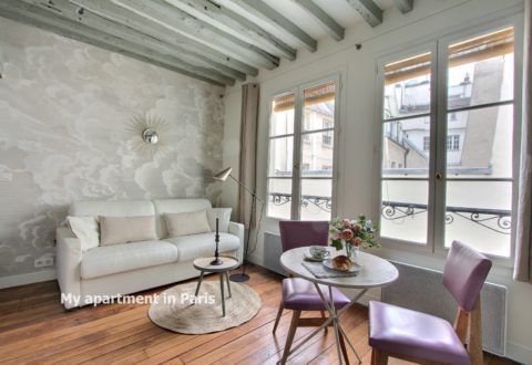 Furnished apartment Studio in Paris 6th, Rue Saint-Sulpice