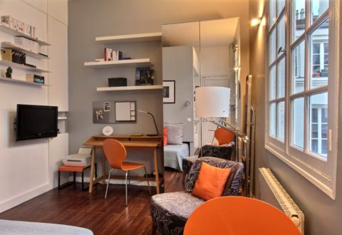 Furnished apartment Studio in Paris 6th, Rue de Seine